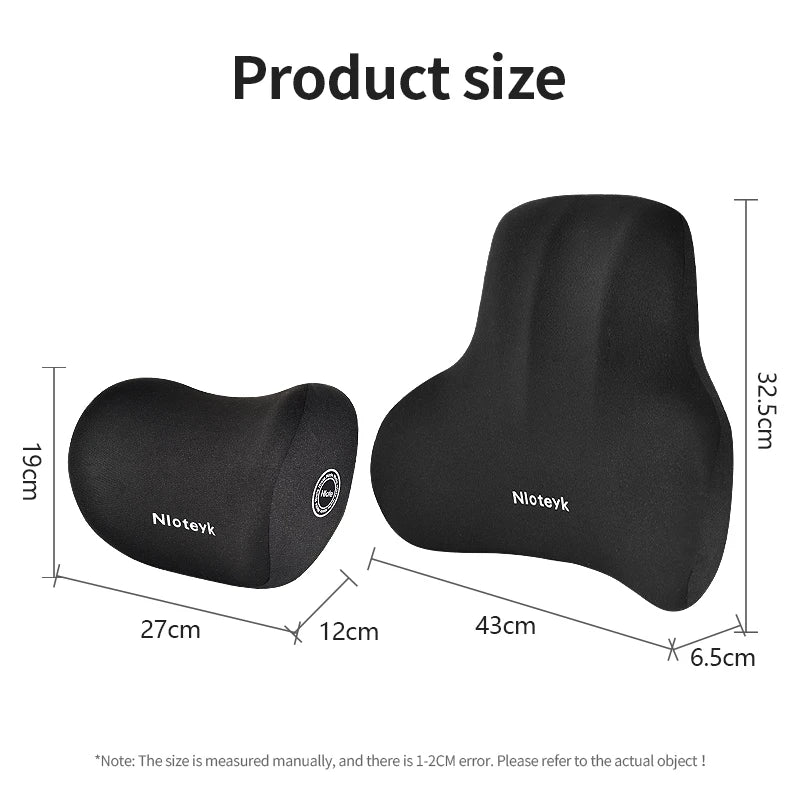 Back Pro™ - Orthopedic Memory Foam Seat Cushion