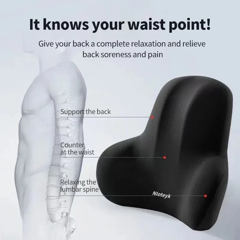 Back Pro™ - Orthopedic Memory Foam Seat Cushion