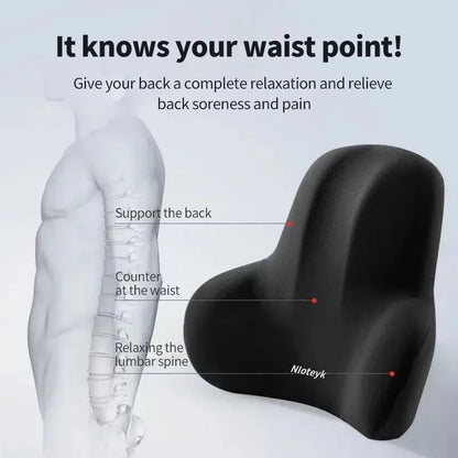 Back Pro™ - Orthopedic Memory Foam Seat Cushion