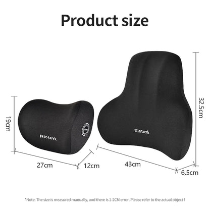Back Pro™ - Orthopedic Memory Foam Seat Cushion
